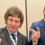 Javier Milei e Eduardo Boolsonaro