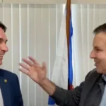 Eduardo Paes e Flávio Bolsonaro - Foto: Flávio Bolsonaro/Divulgação