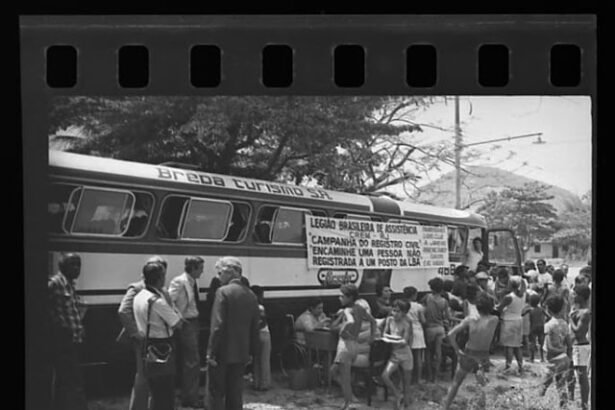 Entrada da Gardênia Azul. Fundo Correio da Manhã/Arquivo Nacional.