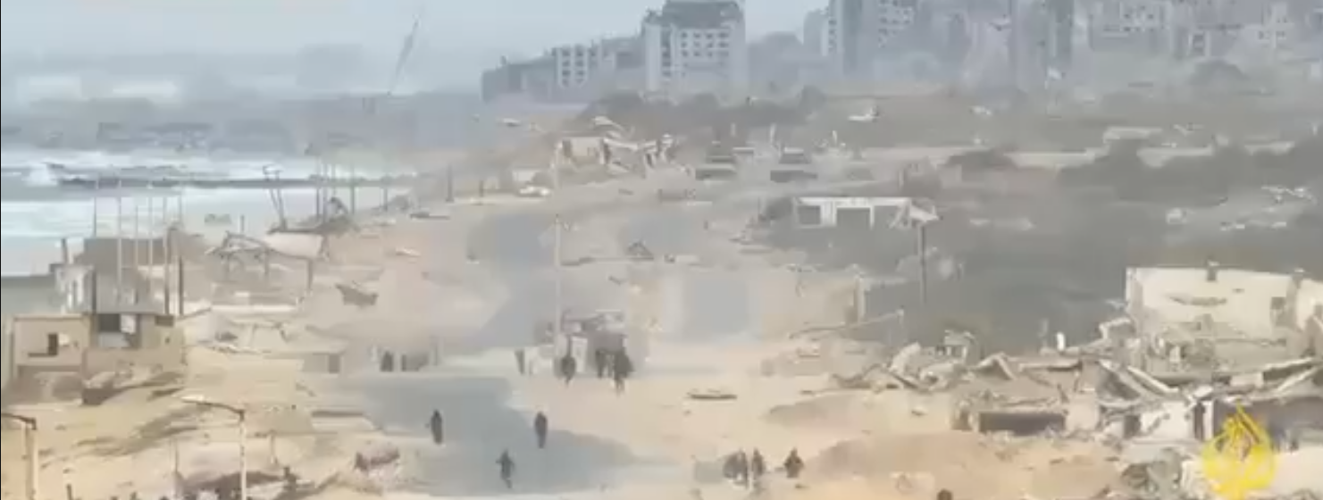 Tanques israelenses abriram fogo contra civis palestinos que retornavam à cidade de Gaza, segundo a Al Jazeera. O ataque ocorre horas após o anúncio do cessar-fogo entre Israel e Hamas mediado pelos EUA.