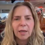 Luizianne Lins, sequestrada por Israel ao se aproximar de Gaza. Foto: reprodução