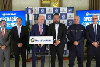 Cláudio Castro e Ricardo Lewandowski anunciam criação de escritório emergencial para enfrentar crime organizado no Rio | Diário Carioca Alexandre de Moraes - Foto: © Marcelo Camargo/Agência Brasil