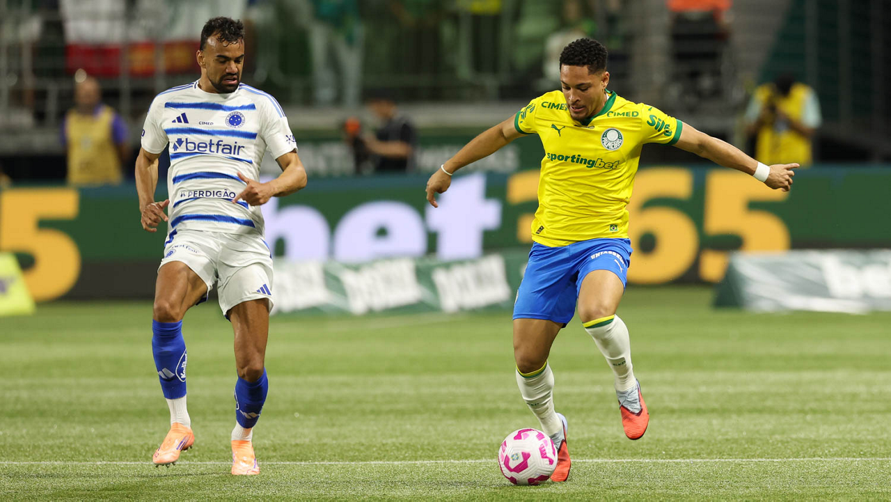 Duelo entre Palmeiras e Cruzeiro, válido pela 30ª rodada do Brasileirão • Cesar Greco/Palmeiras