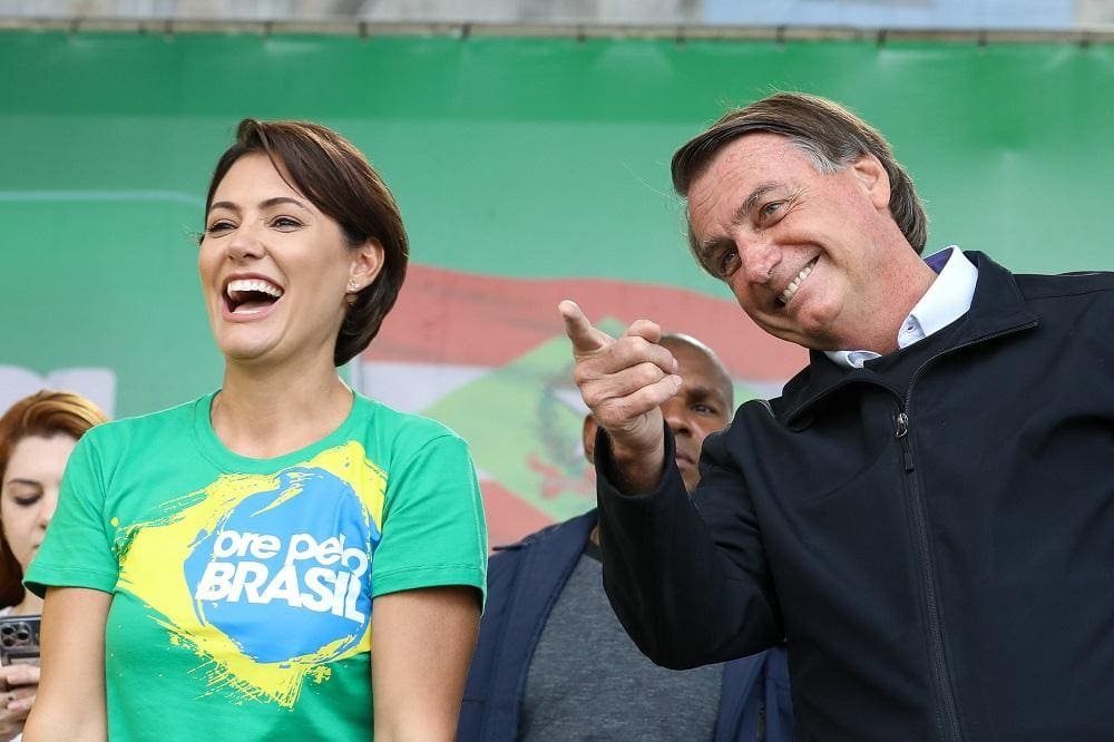 Michelle e Jair Bolsonaro