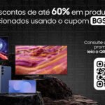 Samsung destaca ofertas com até 60% de desconto durante a Brasil Game Show 2025
