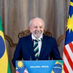 O presidente Lula em coletiva de imprensa na Malásia: 'Temos que fazer a nossa economia crescer, aumentar o comércio exterior, a nossa atração de investimentos. Isso só se faz com a química rolando'. Foto: Ricardo Stuckert / PR