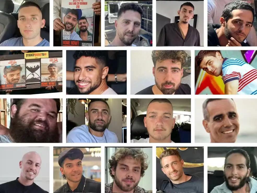 Reféns que serão libertados