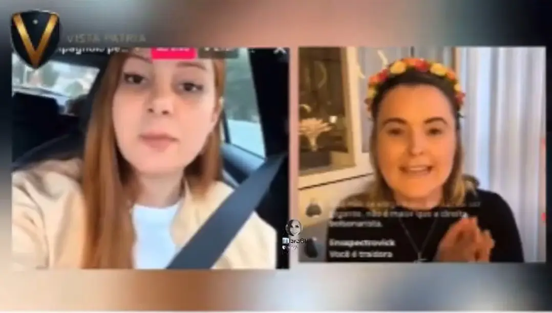 As deputadas Ana Campagnolo (PL-SC) e Júlia Zanatta (PL-SC). Foto: Reprodução