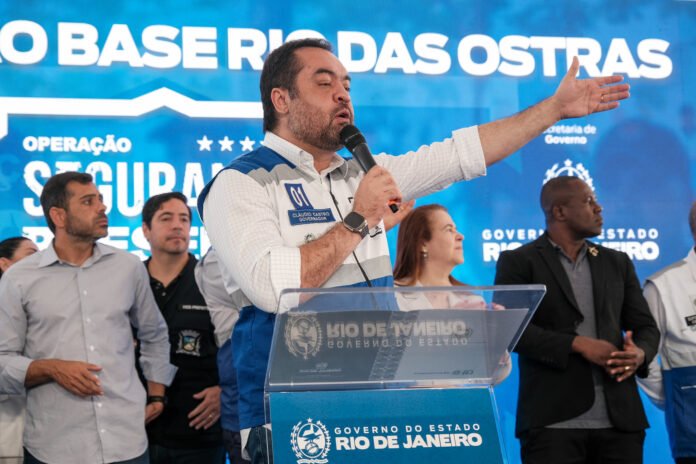 Cláudio Castro - Carlos Magno/Governo do Estado do Rio de Janeiro/Reprodução Cláudio Castro - Carlos Magno/Governo do Estado do Rio de Janeiro/Reprodução