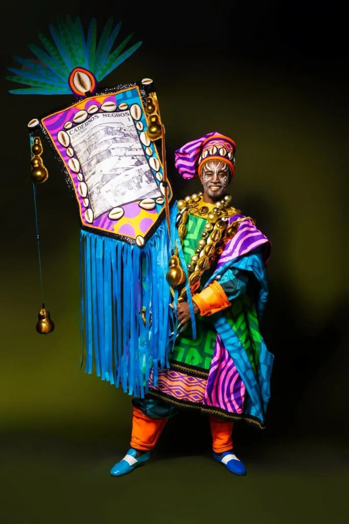 Exaltando Conceição Evaristo, Império Serrano revela fantasia inspirada nos ‘Cadernos Negros’
