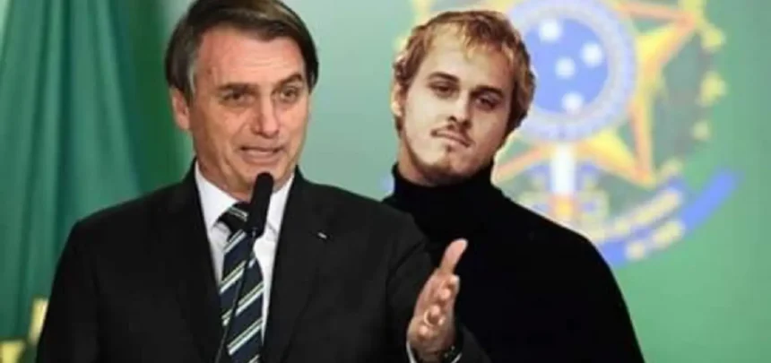 Jair Bolsonaro em montagem com meme de Alexandre (Guilherme Fontes) em A Viagem (Foto: Reprodução/Instagram)