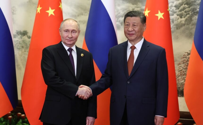 Vladimir Putin e Xi Jinping