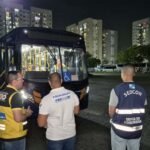 Operação Ponto Final interdita 20 ônibus em Nova Iguaçu e na Ilha do Governador