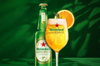 A cerveja Heineken Lager Spritz (Foto: Reprodução/ Internet)