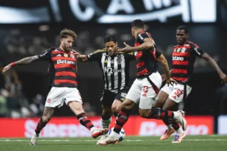 Confronto entre Atlético-MG e Flamengo pelo Brasileirão • Pedro Souza/Atlético