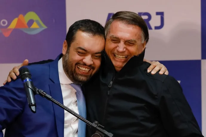 Cláudio Castro e Bolsonaro