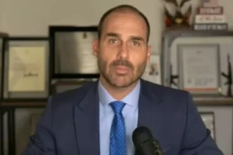 Eduardo Bolsonaro - Crédito: Reprodução/Record News