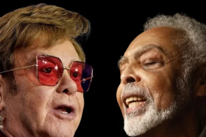 Elton John e Gilberto Gil/Reprodução