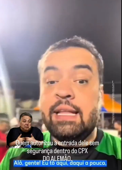 Garotinho divulga vídeo de Cláudio Castro jogando bola no Alemão