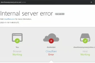 Cloudflare Cai e Derruba ChatGPT, X e Canva Globalmente