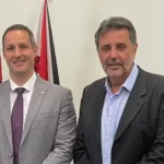 Guilherme Derrite, ex-secretário de Segurança Pública de SP, ao lado do delegado Osvaldo Nico Gonçalves, que assume o posto – Reprodução