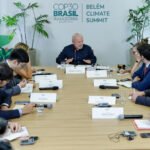 Lula listou, durante a entrevista, medidas já implementadas para tornar a Conferência das Nações Unidas sobre as Mudanças Climáticas de 2025 (COP30) mais segura e pacífica para os participantes - Foto: Ricardo Stuckert/Secom-PR