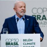 Lula na Cúpula dos Líderes da COP30: agenda climática deve estar no centro das decisões de cada governo, de cada empresa, de cada pessoa. Foto: Ricardo Stuckert / PR