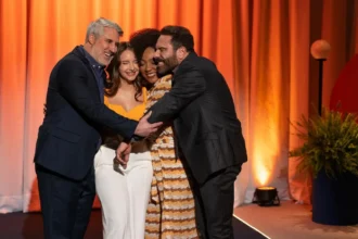 Alessandro Martins, Sofia Oliveira, Cíntia Aleixo e Gabriel Basílio em 'Alta Estima'