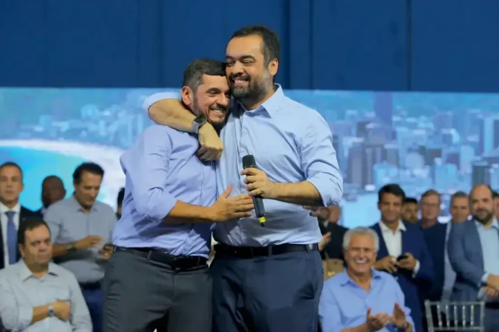 O governador Claudio Castro (PL) e o presidente da Assembleia do Rio, Rodrigo Bacellar (União) (Reprodução/Instagram)