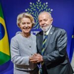 Presidente Lula durante reunião com a presidenta da Comissão Europeia, Ursula von der Leyen, no Hotel Borgo Egnazia, na região da Apúlia, na Itália - Foto: Ricardo Stuckert / PR