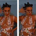 Musa da União da Ilha, Amanda Fernandes, brilha com figurino inspirado no Cometa Halley