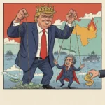 Jornal Página 12 acusa governo Milei de incentivar intervenção militar na Venezuela ao exigir prisão de Maduro no TPI. O apoio a Trump é motivado pela dependência econômica argentina.