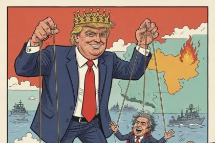 Jornal Página 12 acusa governo Milei de incentivar intervenção militar na Venezuela ao exigir prisão de Maduro no TPI. O apoio a Trump é motivado pela dependência econômica argentina.