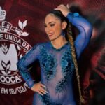 Musa da Acadêmicos de Niterói, Karinne Rodrigues vive final de semana intenso com a escola no Rio e em São Paulo