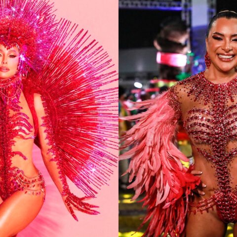 Musa da Barroca, Marina Orlanda recria fantasia icônica de Sabrina Sato e assume inspiração total na apresentadora