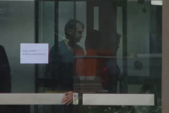 O ex-presidente Jair Bolsonaro preso na Superintendência da Polícia Federal em Brasília. Foto: CNN Brasil