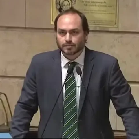 O vereador Carlos Bolsonaro. Foto: Divulgação