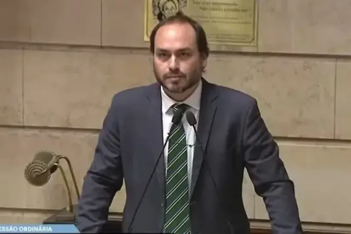 O vereador Carlos Bolsonaro. Foto: Divulgação