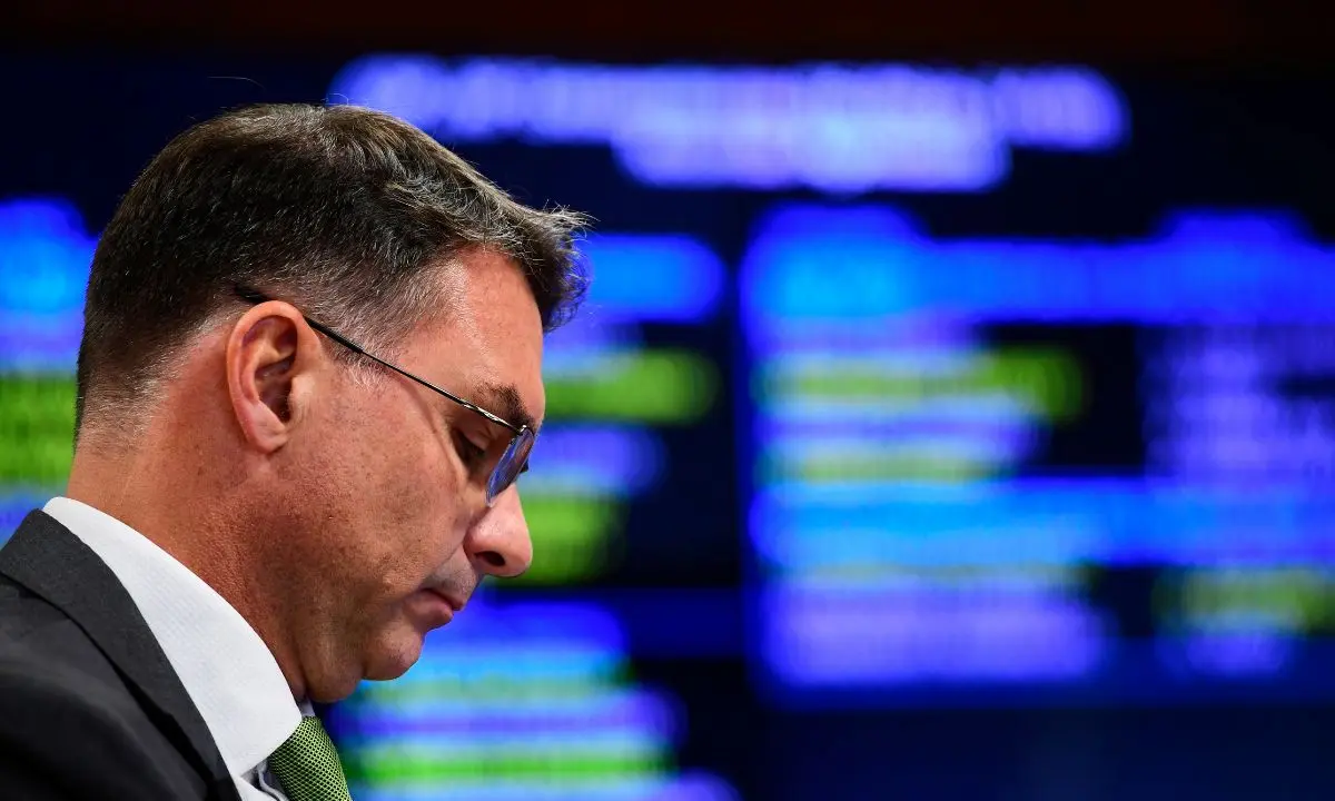 O senador Flávio Bolsonaro (PL-RJ) é o filho mais velho de Jair Bolsonaro. Foto: Saulo Cruz/Agência Senado