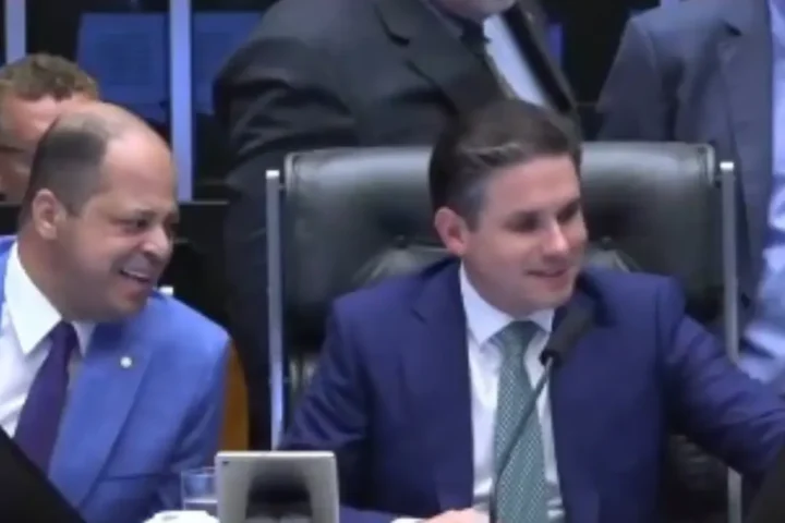 O presidente da Câmara dos Deputados, Hugo Motta (Republicanos) – Reprodução