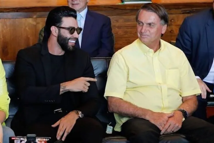 Gusttavo Lima e Bolsonaro - Foto: Divulgação