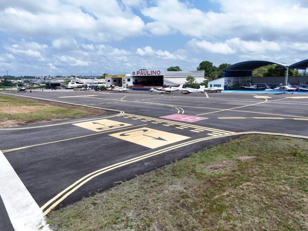 Aeroporto de Flores (SWFN) em Manaus | Crédito: RICARDO SASSAKI
