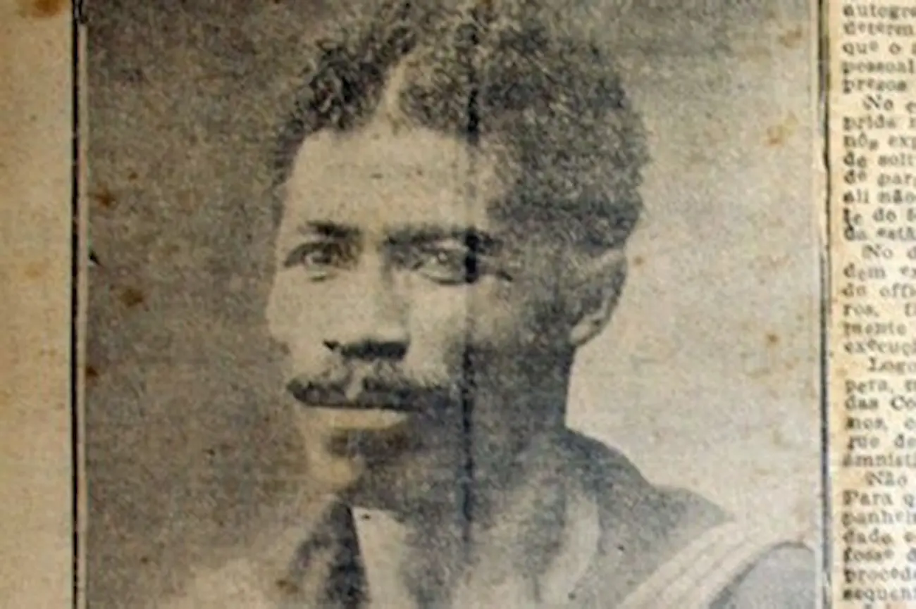 Marinheiro João Cândido. Jornal Gazeta de Notícias de 31 de dezembro de 1912. Imagem de domínio público. Fonte: Wikipedia.