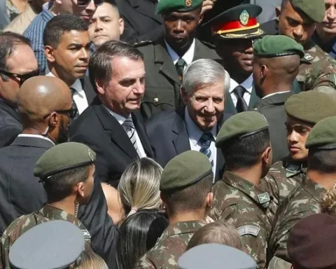 Jair Bolsonaro e general Augusto Heleno | Crédito: Foto: Agência Brasil Facebook