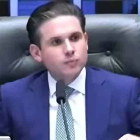 Hugo Motta, presidente da Câmara dos Deputados. Reprodução YT