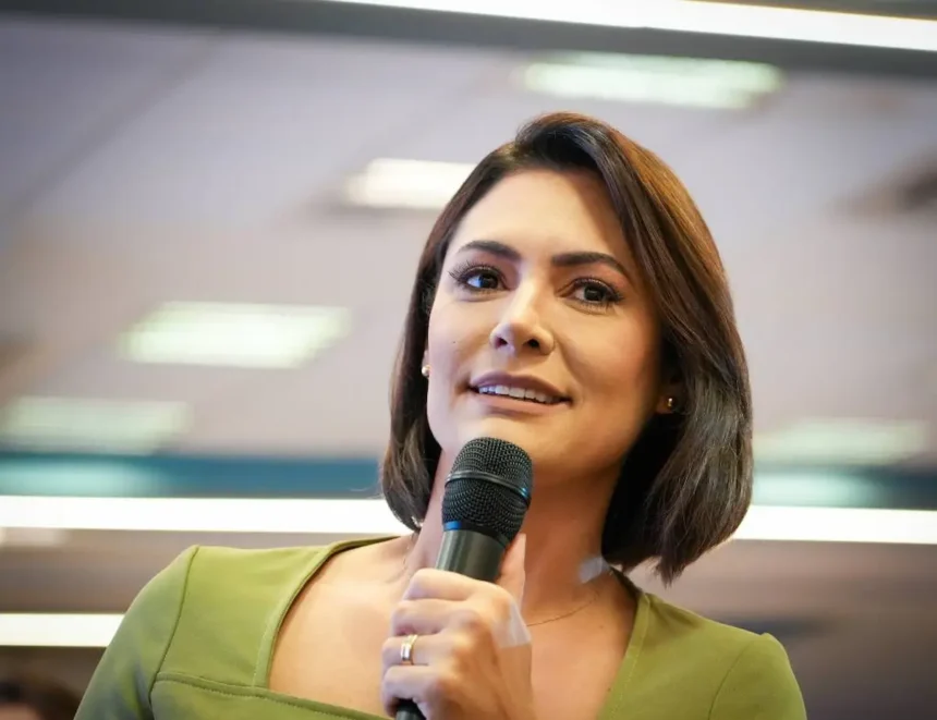 Presidente do PL Mulher, Michelle Bolsonaro - Foto: Divulgação/PL Mulher