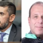 Rodrigo Bacellar e o desembargador Macário Ramos Júdice Neto.