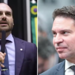 Eduardo Bolsonaro e Alexandre Ramagem