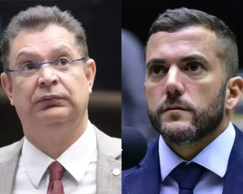 Os bolsonaristas Sóstenes Cavalcante e Carlos Jordy. Foto: reprodução