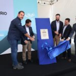 Flávio Vaz, Diretor Geral da Iguá Rio; Nicola Miccione, Secretário da Casa CivIl do Estado do Rio; Leonardo Picciani, Secretário Nacional de Saneamento Ambiental do Ministério das Cidades; René Silva, CEO da Iguá; Vital Menezes, Presidente do Conselho de Administração da Iguá